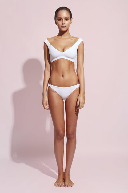 Zuri Igwe Chloe Top in Snow White